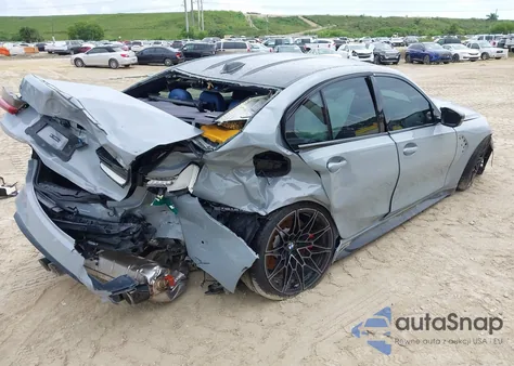 2024 BMW M3 Competition xDrive z USA, uszkodzony, nr VIN WBS43AY03RFT33136